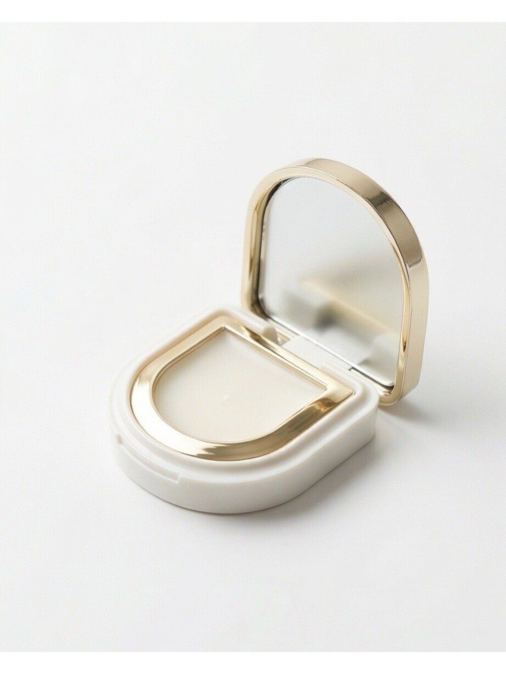Mirror Solid Perfume Balm Portable Pocket Fragrance Compact with Mirror New